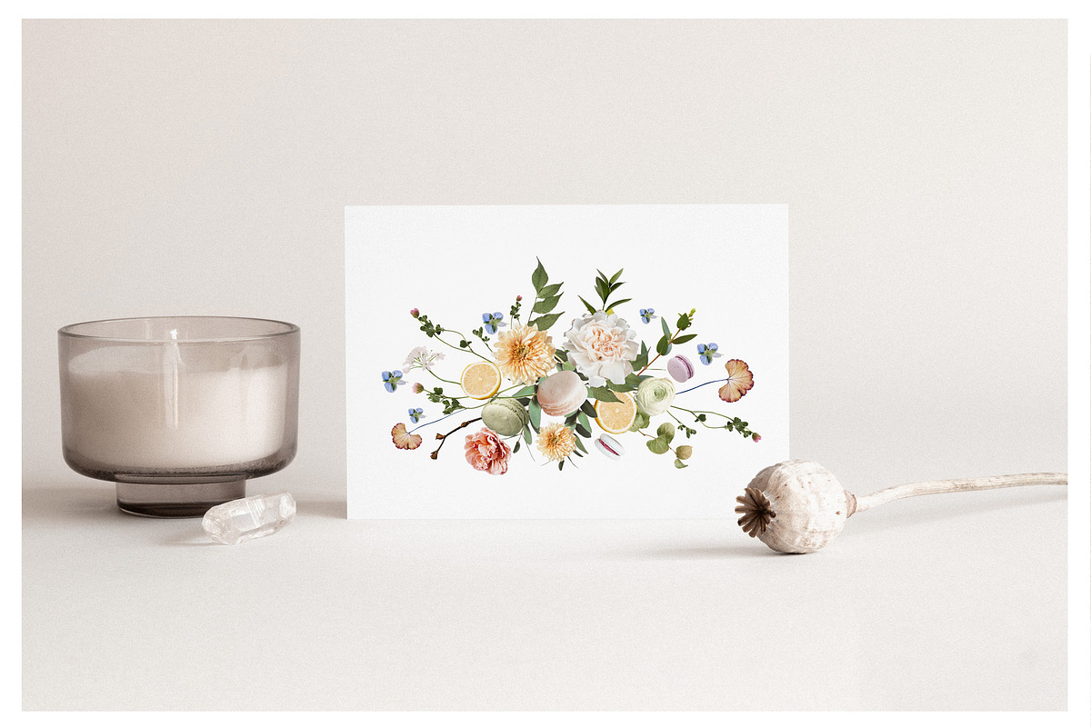 Candy Rustic Floral Clipart Set, an Object Illustration by anastasiia.art (Photo 10 of 10)