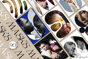 Abstract Masks Shapes Collection