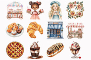 French Bakery Clipart, an Illustration by Design Market (Thumbnail 5 of 5)