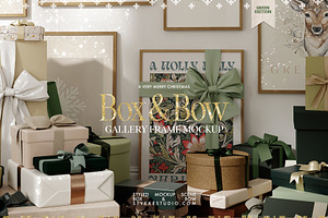 Christmas Mockup Frame Gallery