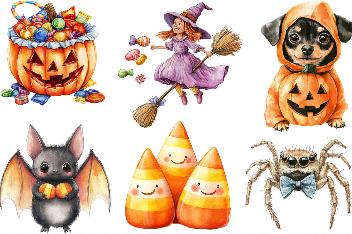Happy Halloween Sublimation, an Illustration by Designking (Photo 3 of 4)
