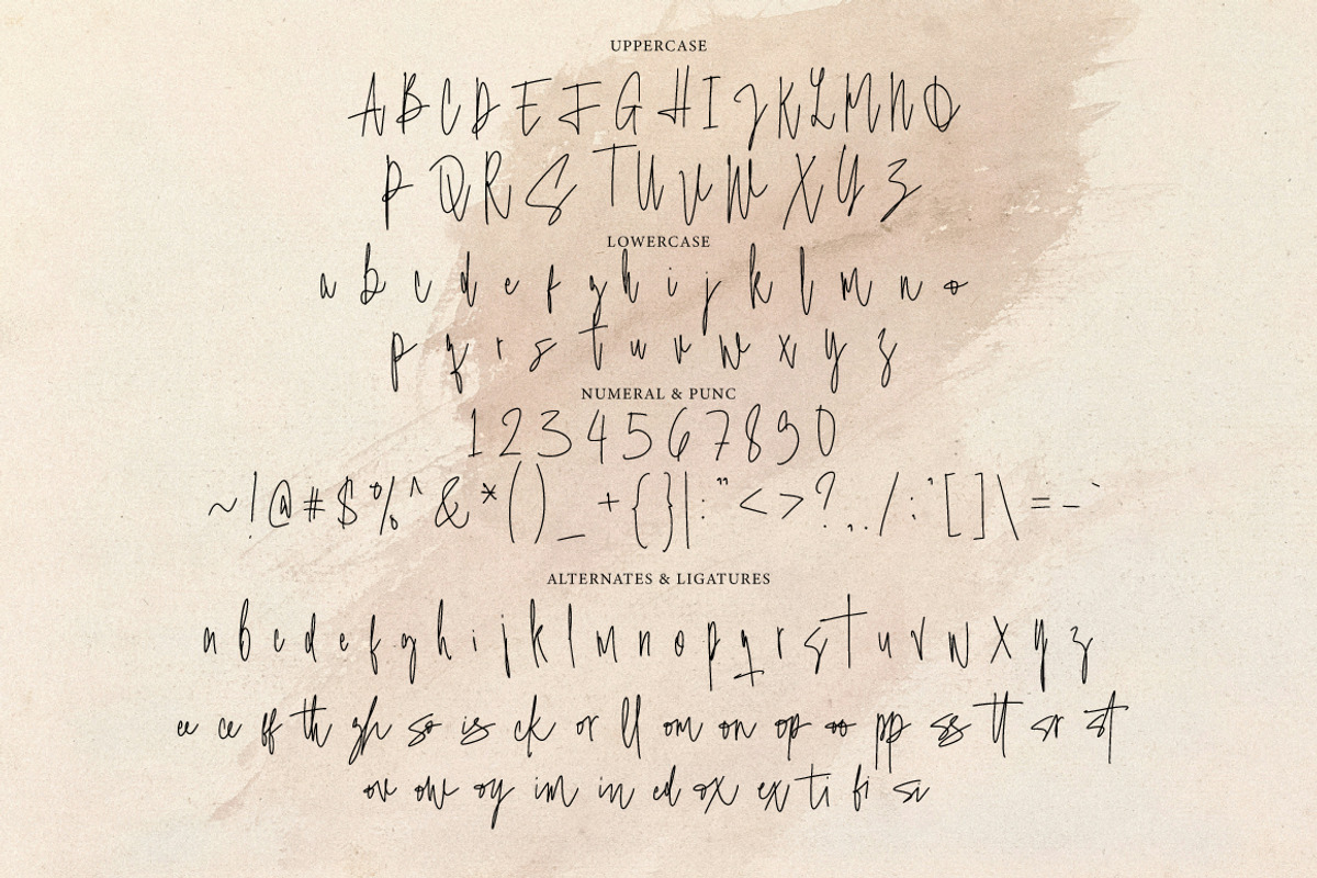 Almantra - Casual Signature, a Handwritten Font by tebaltipislab (Photo 10 of 10)