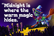 Midnite Folks - Display Font, a Font by Studio Moara (Thumbnail 7 of 8)