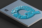 Hulk Icecrack Font, a Font by Handmadefont (Thumbnail 3 of 9)