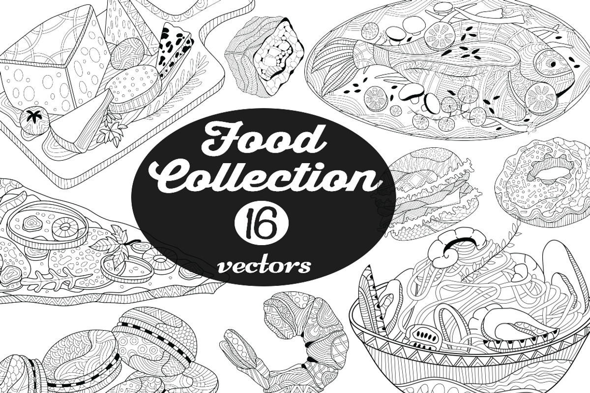 Food Collection, a Food Illustration by LidiaP (Photo 1 of 3)