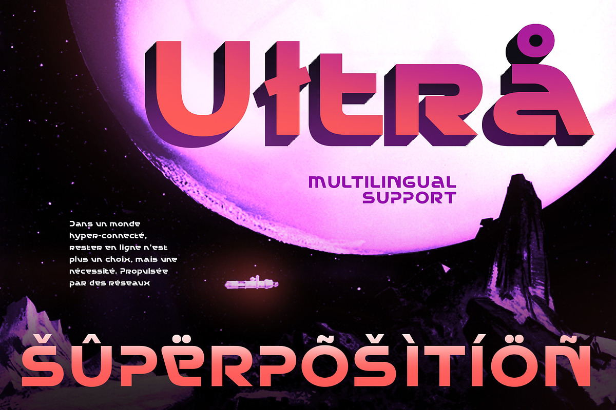 CS Pluto – Futuristic Font, a Sans Serif Font by Craft Supply Co. (Photo 6 of 8)