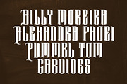 Valuckar Blackletter Display Font, a Blackletter Font by Maulana Creative (Thumbnail 6 of 7)