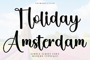 Holiday Amsterdam, a Handwritten Font by FreshTypeINK (Thumbnail 1 of 8)