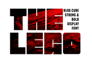 Blog Cube, a Font by Say Studio (Thumbnail 2 of 13)