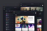 NFT Website, an UI Kit Template by Julia Shagofferova (Thumbnail 2 of 13)