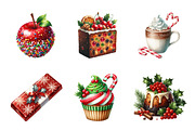 Christmas Treats Festive Food, an Illustration by Design Market (Thumbnail 4 of 5)
