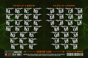 Crimson Flare Typeface, a Serif Font by alit design (Thumbnail 11 of 20)