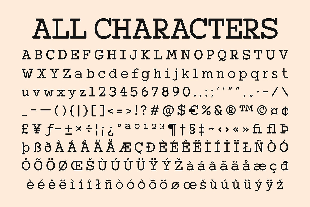 CS Maluce – Slab Serif Font, a Slab Serif Font by Craft Supply Co. (Photo 8 of 8)