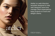 ATELIER / Web Direction Template, a Presentation Template by Circular (Thumbnail 5 of 16)