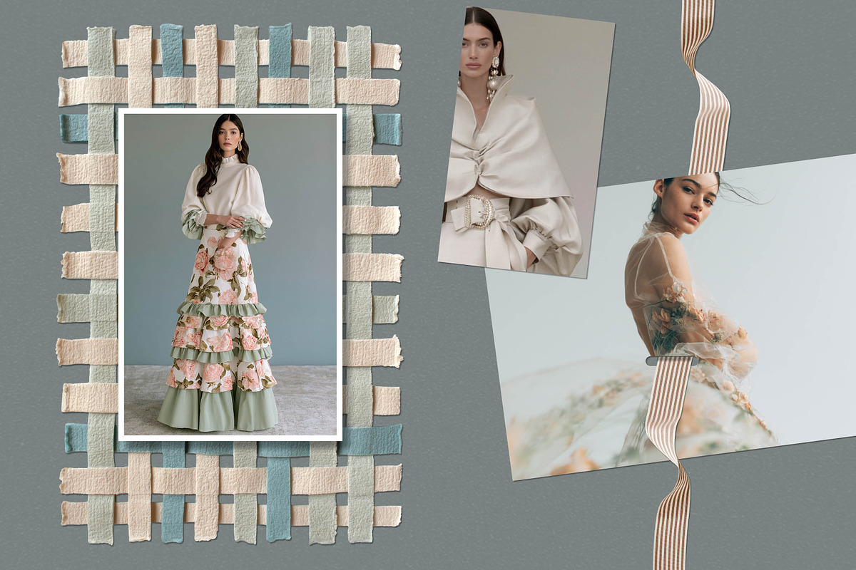 Strips & Weaves Collage Elements, an Object Graphic by R-studio (Photo 3 of 12)