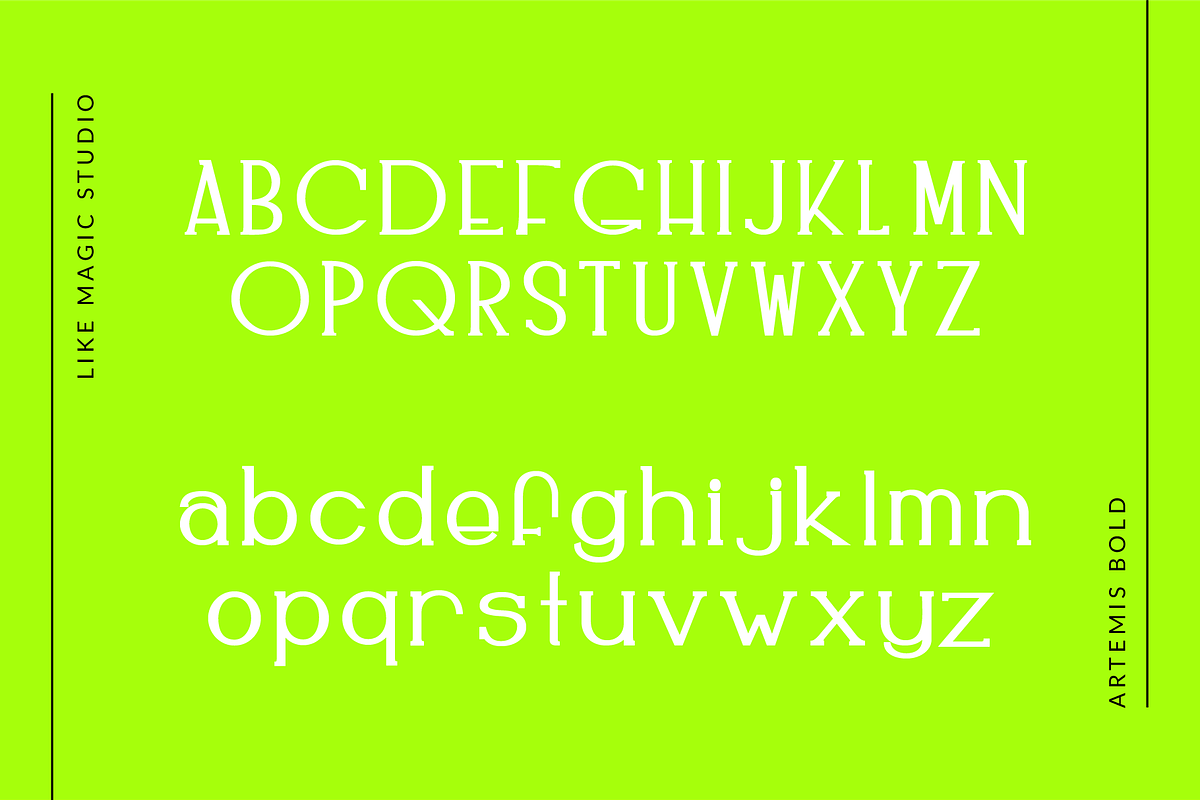 Artemis - An Elegant Serif, a Serif Font by Like Magic Studio (Photo 11 of 11)
