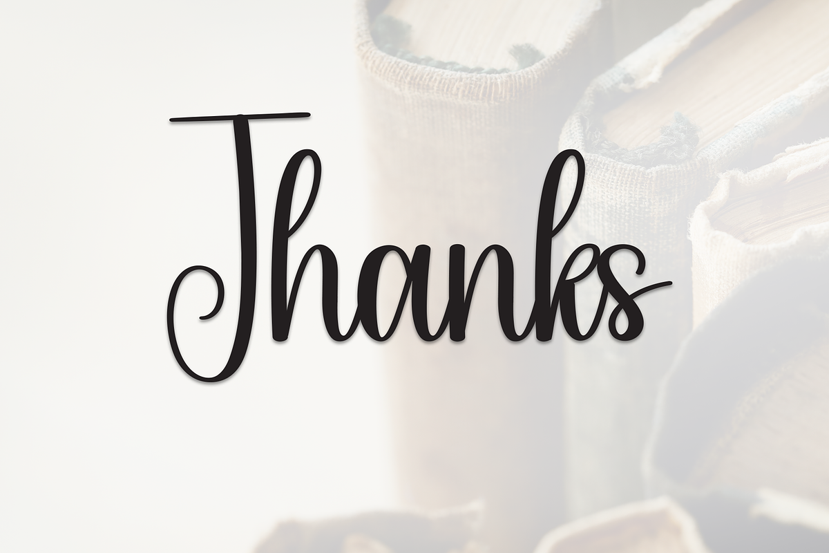 History | Script Font, a Handwritten Font by Scratchones (Photo 9 of 9)