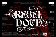 Dark Reborn Typeface, a Blackletter Font by alit design (Thumbnail 7 of 20)