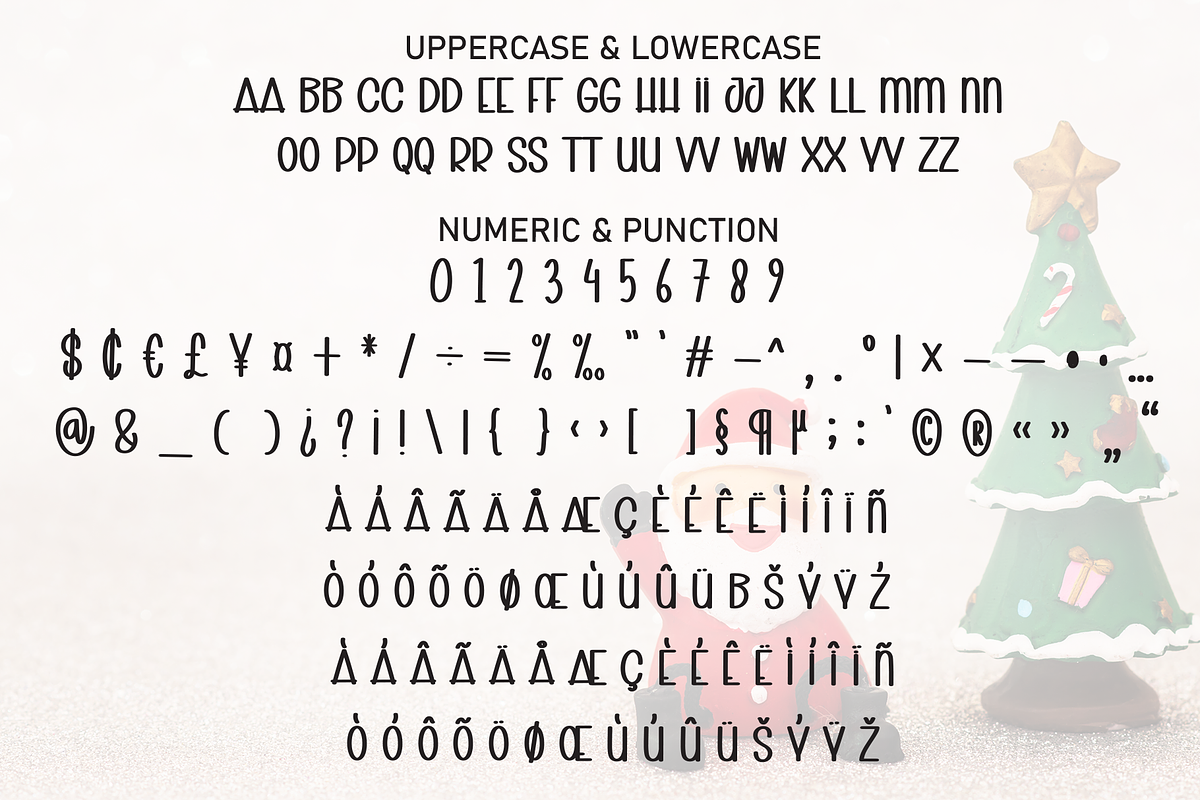Simple Santa | Script Font, a Script Font by Scratchones (Photo 7 of 8)