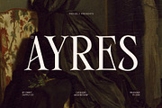 CS Ayres – Contemporary Serif Font, a Serif Font by Craft Supply Co. (Thumbnail 1 of 8)
