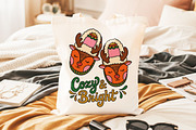 Christmas Colorful Hand-Drawn PNG, an Illustration by GlitterCraft (Thumbnail 2 of 46)
