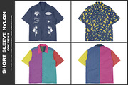 Short Sleeve Nylon - Mockup, a Shirt Mockup by DaldSgh (Thumbnail 7 of 12)