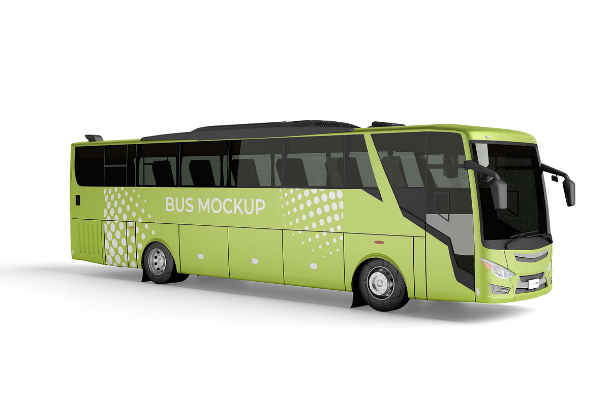 Bus Mockup, a Product Mockup by xavier_studio (Photo 3 of 5)