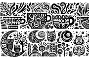 Vintage Wild Animals Folk Art, a Decorative Illustration by devastd (Thumbnail 4 of 28)