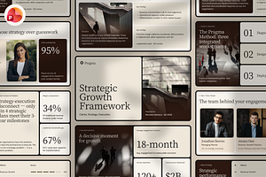 Pragma Consultant Deck PowerPoint, a Presentation Template by PaperSlides