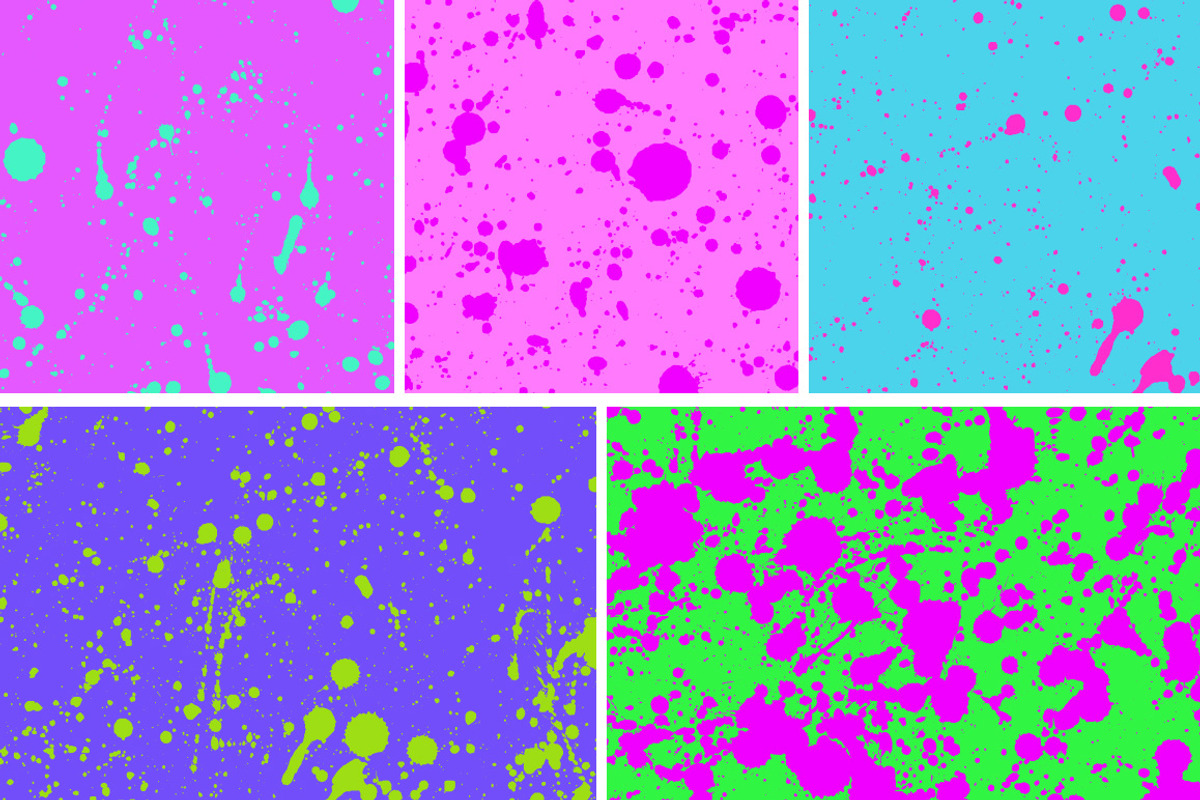 Splatter Spray Seamless Patterns, a Pattern Graphic by Pulpixel Design (Photo 10 of 10)