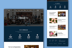 Charity - Website Template