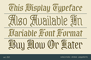 Royal Grande - Black Letter Family, a Blackletter Font by Subqi Std (Thumbnail 2 of 7)