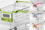 Metal Shopping Cart Branding Mockup, a Product Mockup by INCDesign (Thumbnail 13 of 19)
