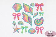 Coquette Seashell PNG, an Illustration by Daily.Designs (Thumbnail 1 of 5)