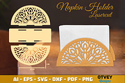 Mandala Napkin Holder Lasercut BUNDL, a Graphic by OTVEY DESIGN (Thumbnail 8 of 13)