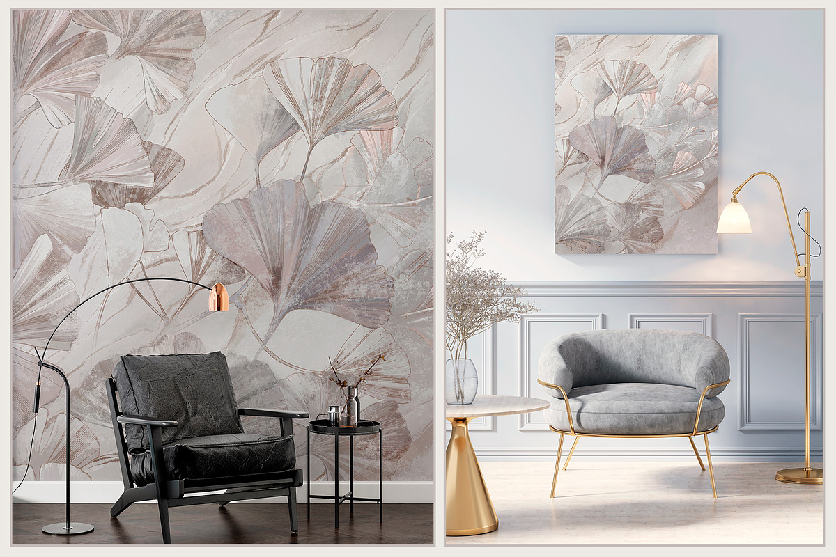Fresco collection Ginkgo, a Wallpaper Graphic by Natalia0307 (Photo 16 of 17)