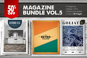 Magazine Bundle 5, a Magazine Template by Luuqas Design (Thumbnail 1 of 5)
