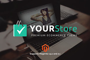 YourStore Multipurpose Magento theme, a Websites & App Template by TonyTemplates (Thumbnail 1 of 5)