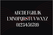 Letto Awesome Modern Serif, a Serif Font by typeline studio (Thumbnail 8 of 8)
