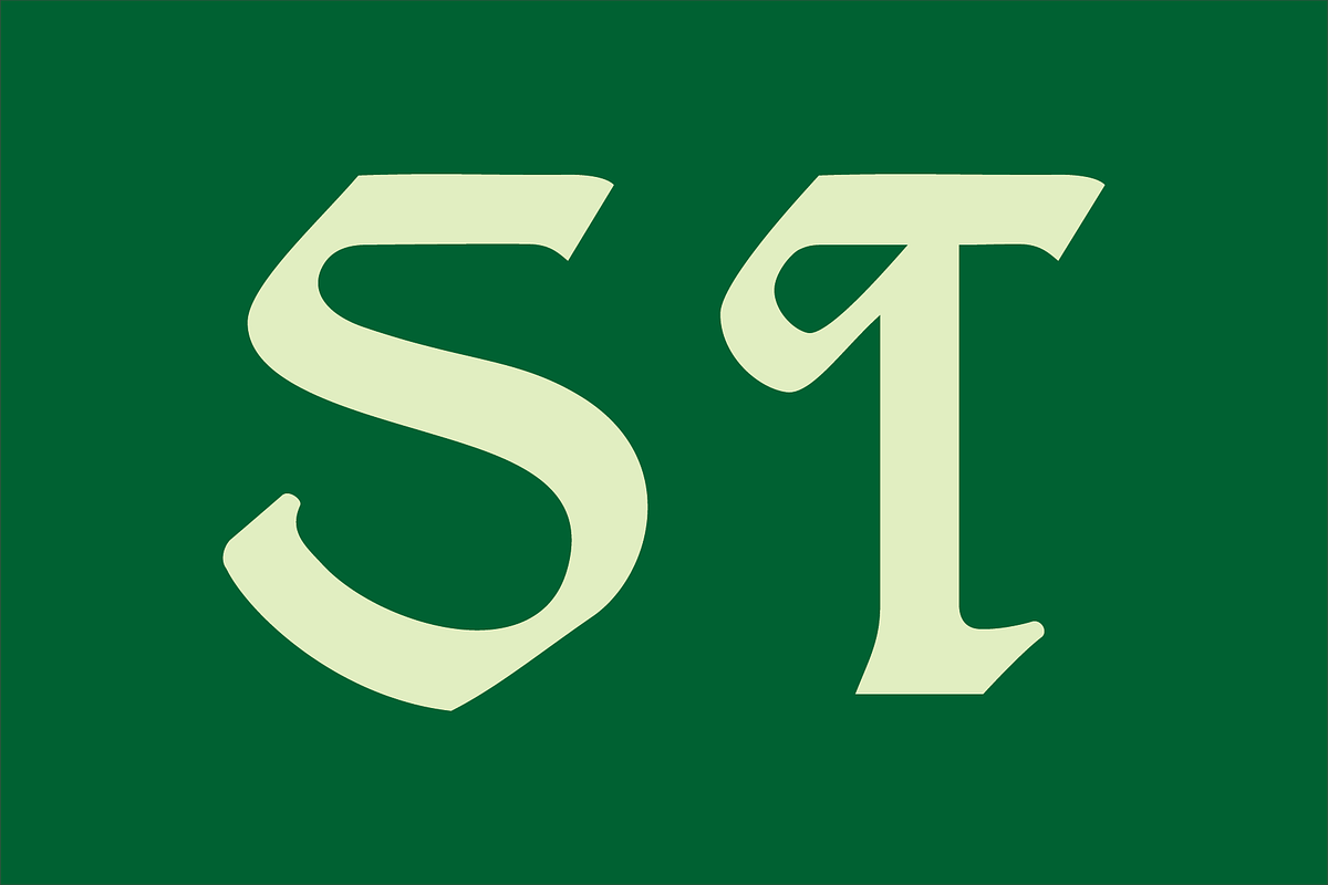 Gothic Initials Eight Font, a Script Font by GG Design (Photo 11 of 14)
