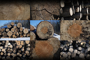 Log stack texture pack, a Texture Graphic by 4pixel (Thumbnail 3 of 3)