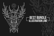 Best Bundle Illustration Line, an Animal Illustration by azhartz (Thumbnail 1 of 11)