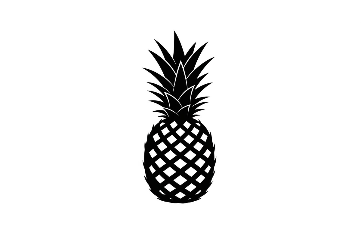 Pineapple Silhouette Vector Bundle, an Illustration by jahid234 (Photo 23 of 51)