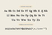 Carriage - Modern Retro Serif Font, a Serif Font by RockboyStd (Thumbnail 11 of 12)