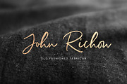 Richardson - Signature Brush, a Script Font by Sarid Ezra (Thumbnail 8 of 15)