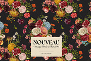 Vintage Floral Alphabet Flower Set, a Decorative Illustration by Veris Studio (Thumbnail 8 of 15)