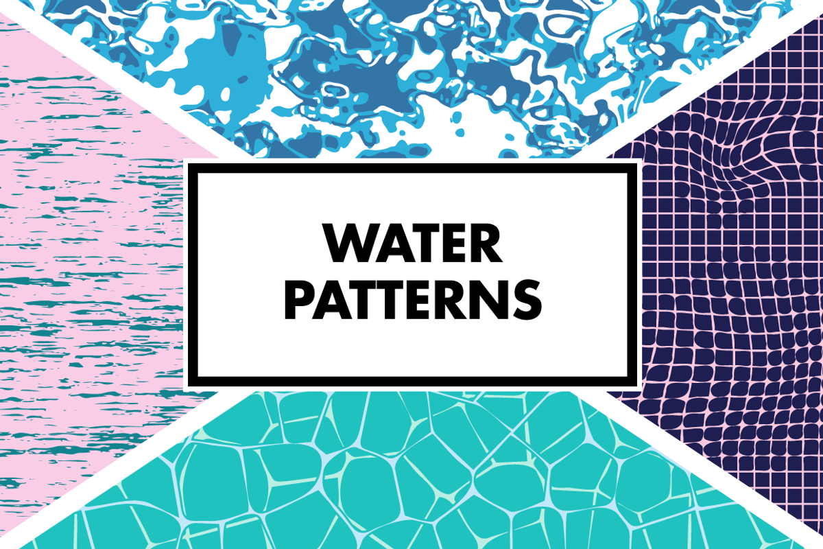Water Patterns, a Pattern Graphic by Marmalade Moon (Photo 1 of 6)