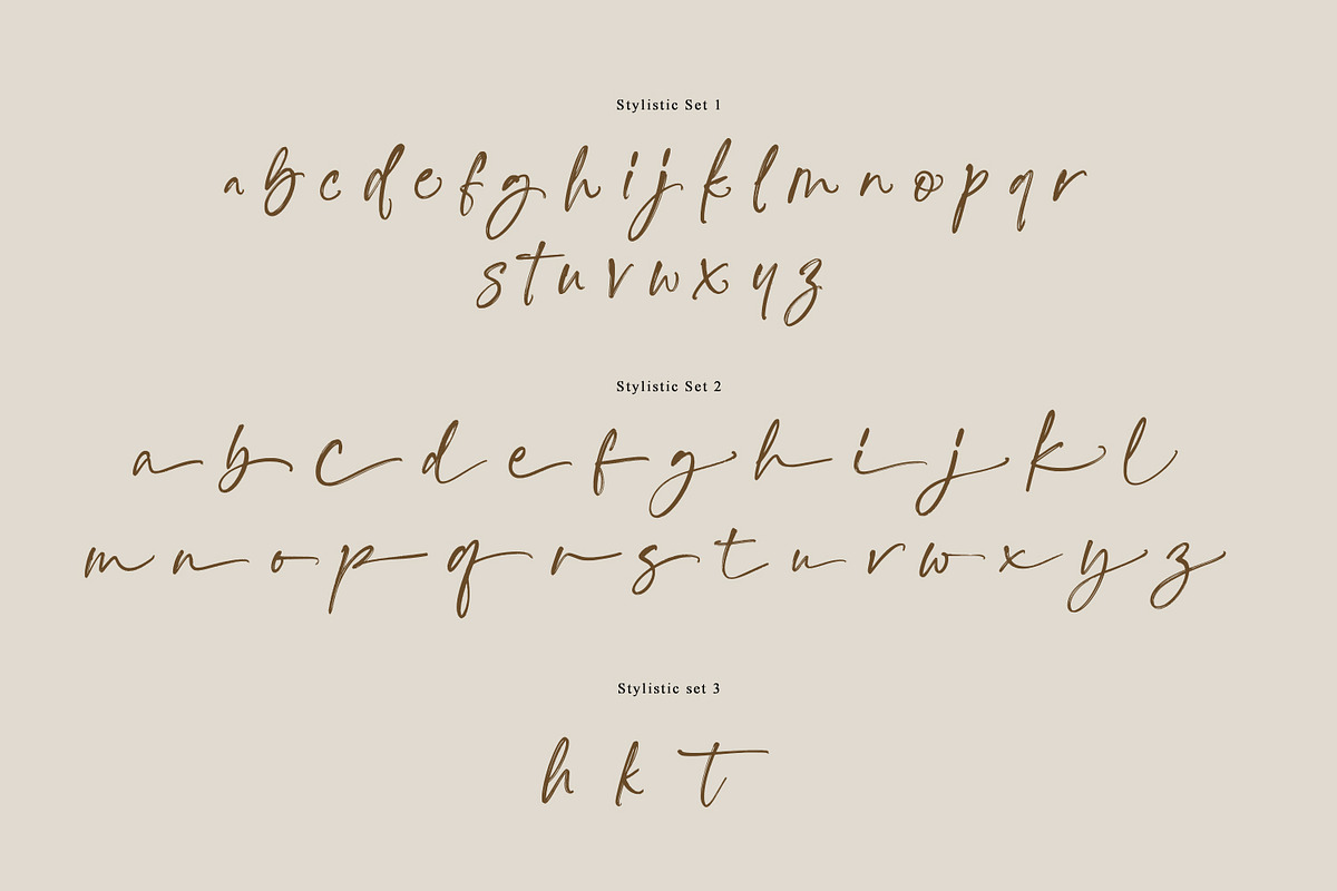 Trusting, a Handwritten Font by din-studio.com (Photo 8 of 11)