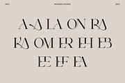 Aeromira Classic, a Serif Font by RockboyStd (Thumbnail 12 of 12)
