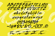 Yusfe'ok - Futuristic Brush Font, a Handwritten Font by Sealoung (Thumbnail 10 of 10)